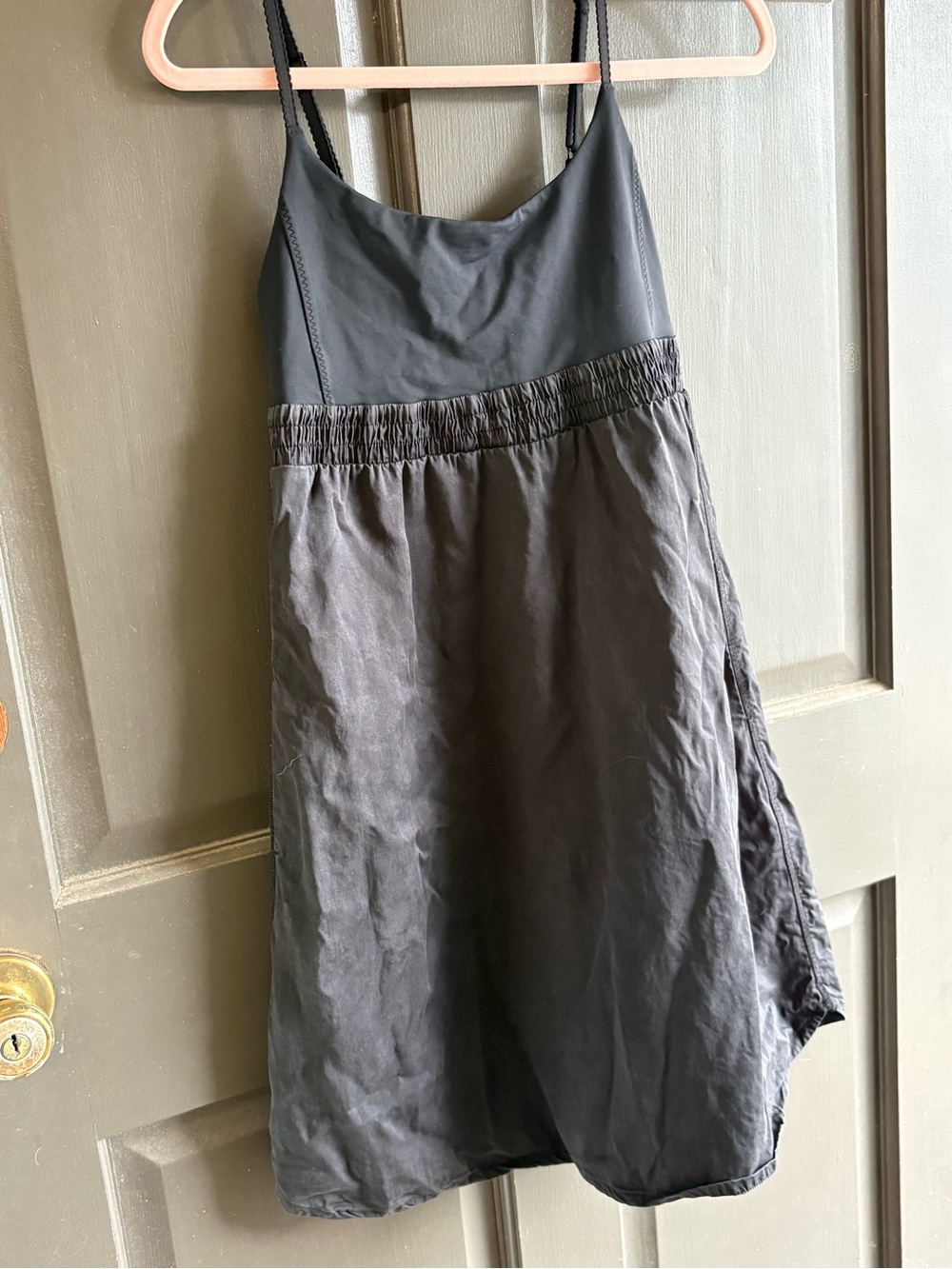 lululemon athletica Black A-Line Skirt with Elastic Waistband